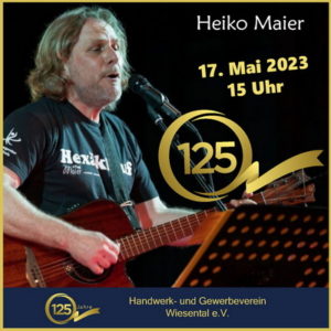 Heiko Maier – Jubiläumsfeier 125 Jahre HGV