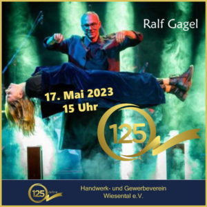 Ralf Gagel bei Jubiläumsfeier 125 Jahre HGV